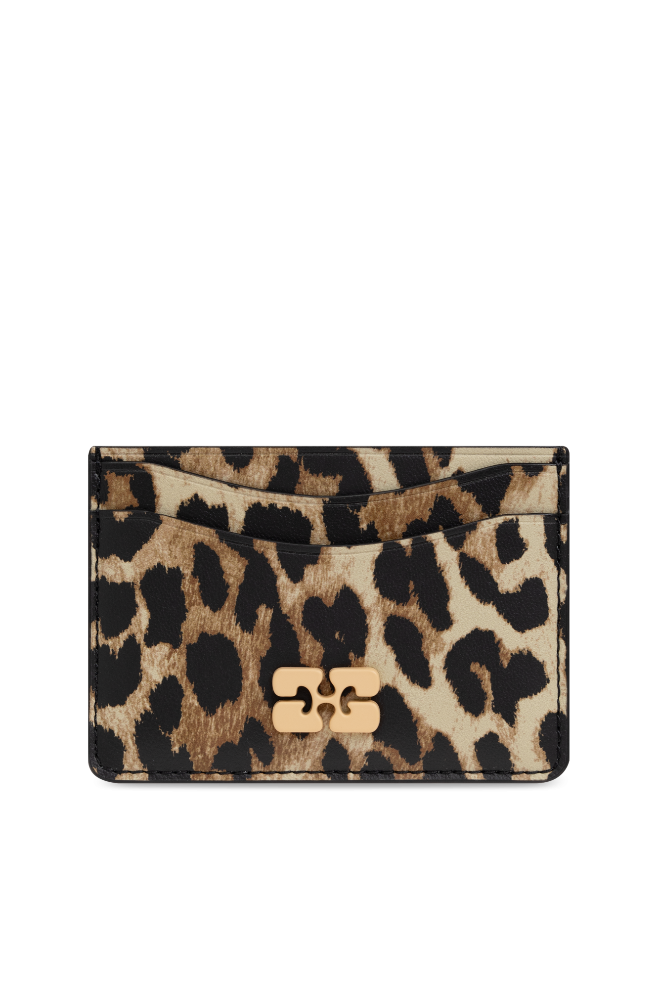 カードケース・名刺入れ Ganni Portacarte Con Motivo Animalier Ganni Card case with animal motif | Women's Accessories